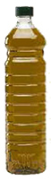 Botella de aceite 1L PET Cuadrada