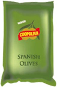 Olives Alu pouch 33 Oz less brine