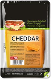 High quality cheddar cheese 200g