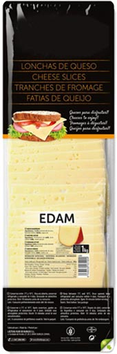 High quality edam cheese 1000g