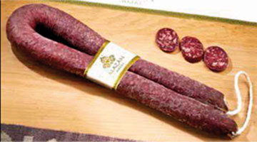 Salchichón de ternera