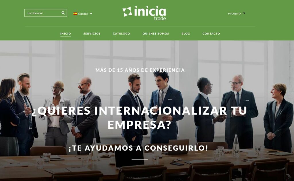 Nueva web Inicia Trade 2017